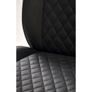 Кресло компьютерное HALMAR TIMBER черный/орех